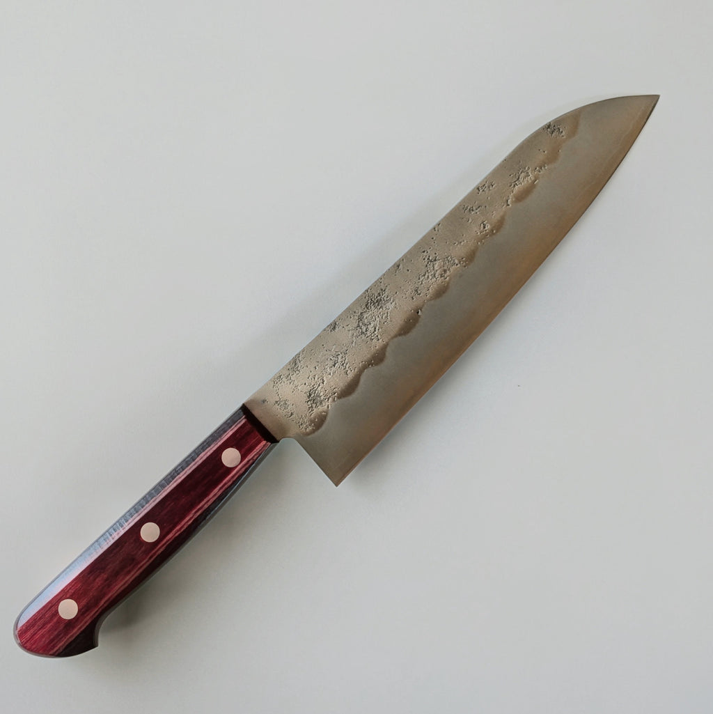 Ginsan Nashiji Santoku 180mm