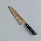VG10 Damascus Tsuchimie Santoku 180mm