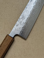SW Washiji Damascus Gyuto 210mm Black Oak
