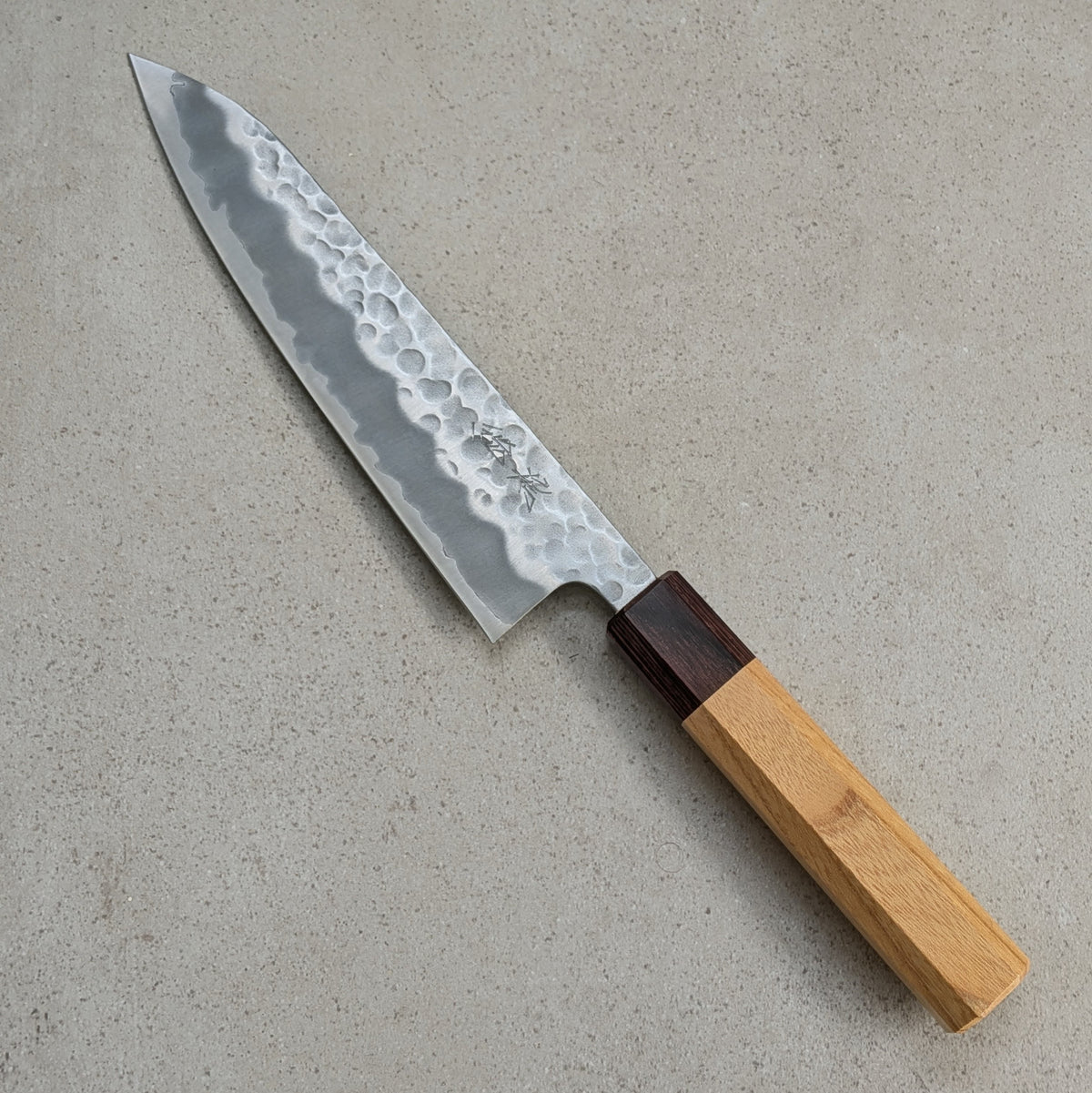 White #2 Tsuchime Gyuto 180mm Keyaki Handle