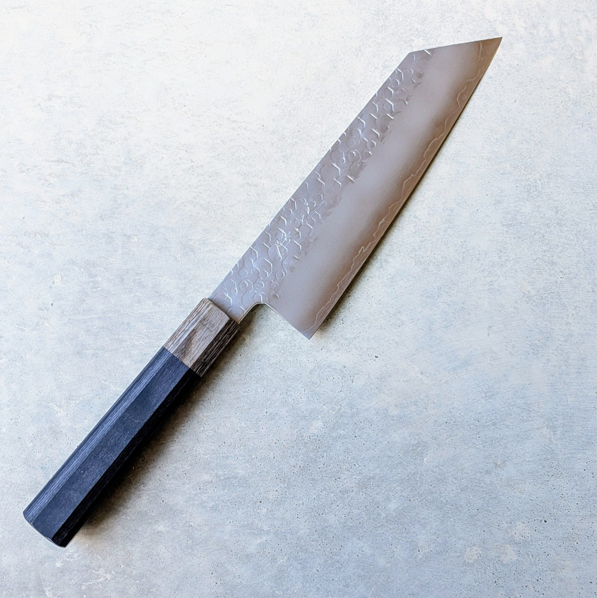 Shiosai SG2 Bunka 180mm Grey & Black Pakkawood