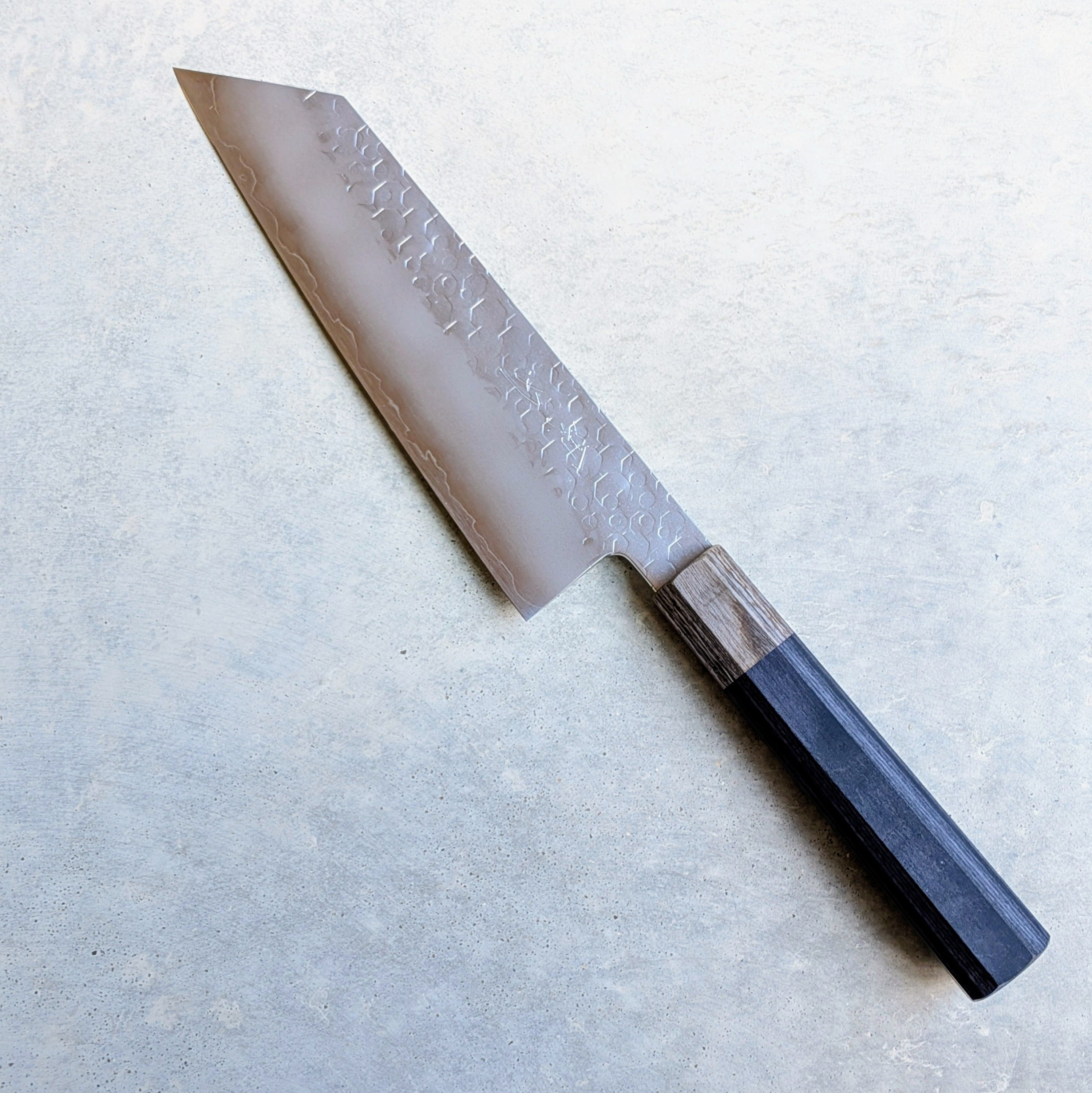 Shiosai SG2 Bunka 180mm Grey & Black Pakkawood