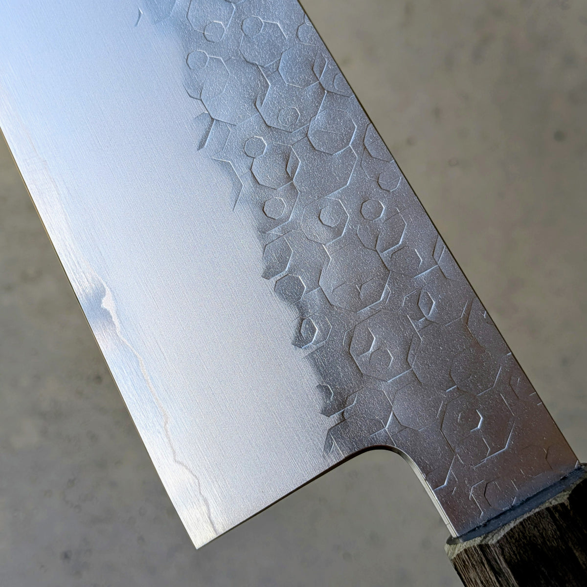 Shiosai SG2 Bunka 180mm Grey & Black Pakkawood