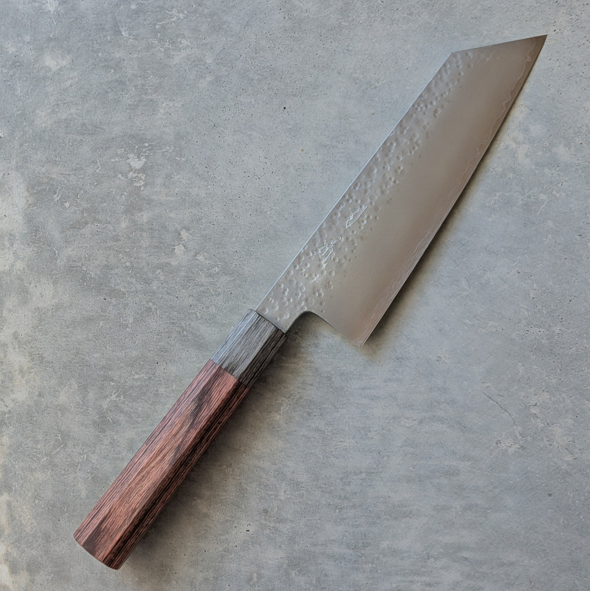 Shiosai VG10 Bunka 180mm mahogany Pakkawood