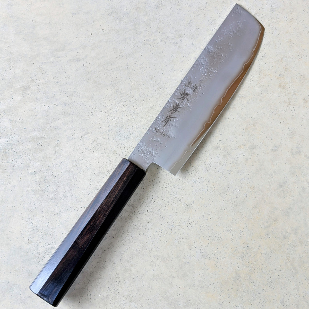 VG10 Nashiji Wa-Nakiri 160mm Ebony Handle