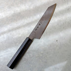 VG10 Nashiji Wa Kengata Santoku 160mm Ebony Handle
