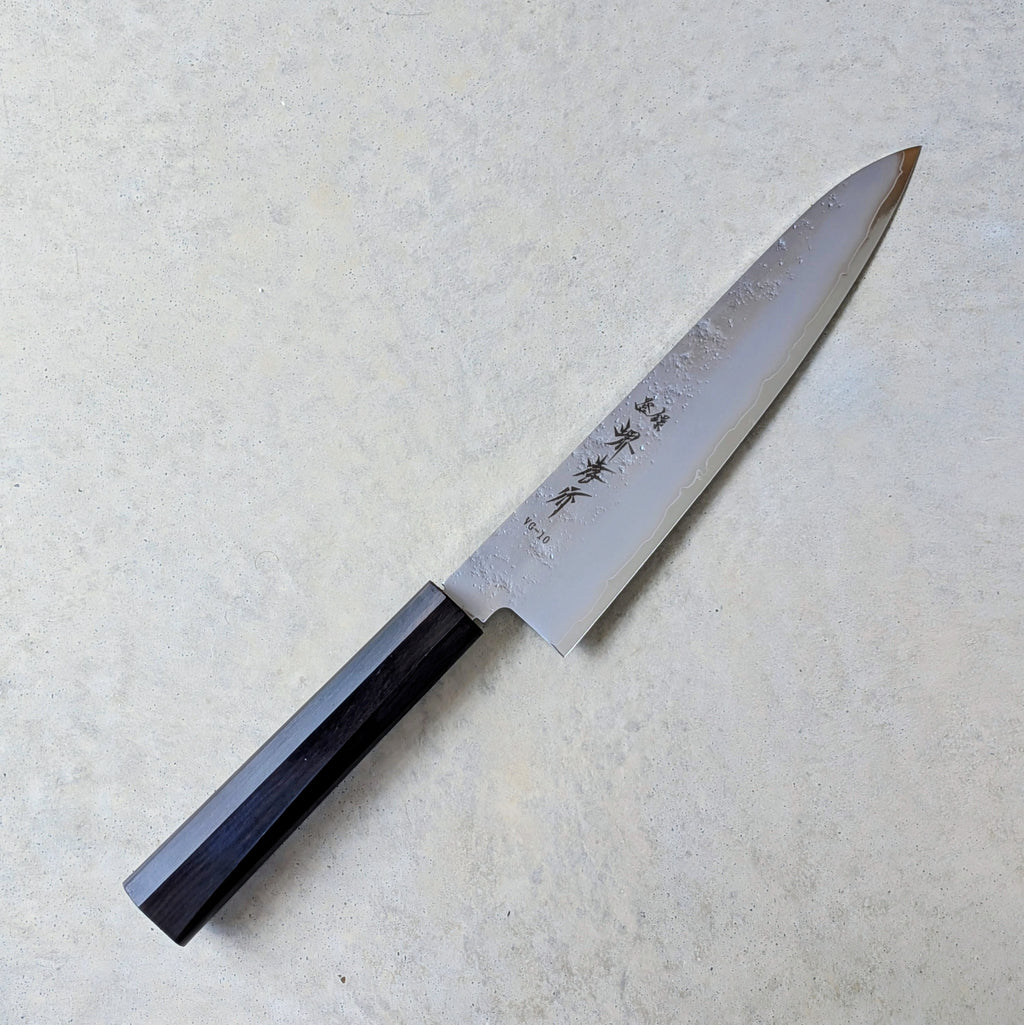 VG10 Nashiji Gyuto 210mm Ebony Handle