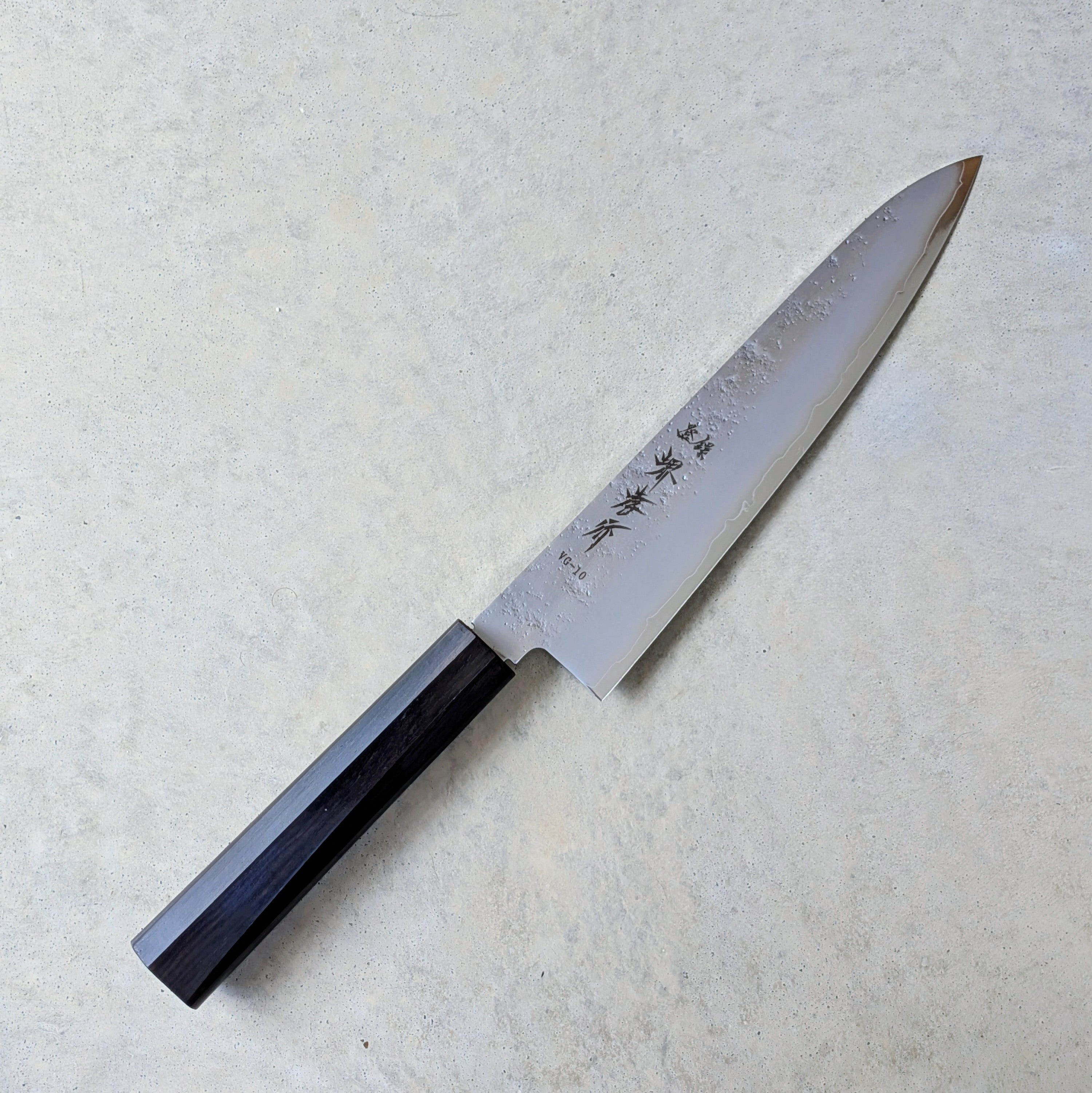 VG10 Nashiji Gyuto 210mm Ebony Handle