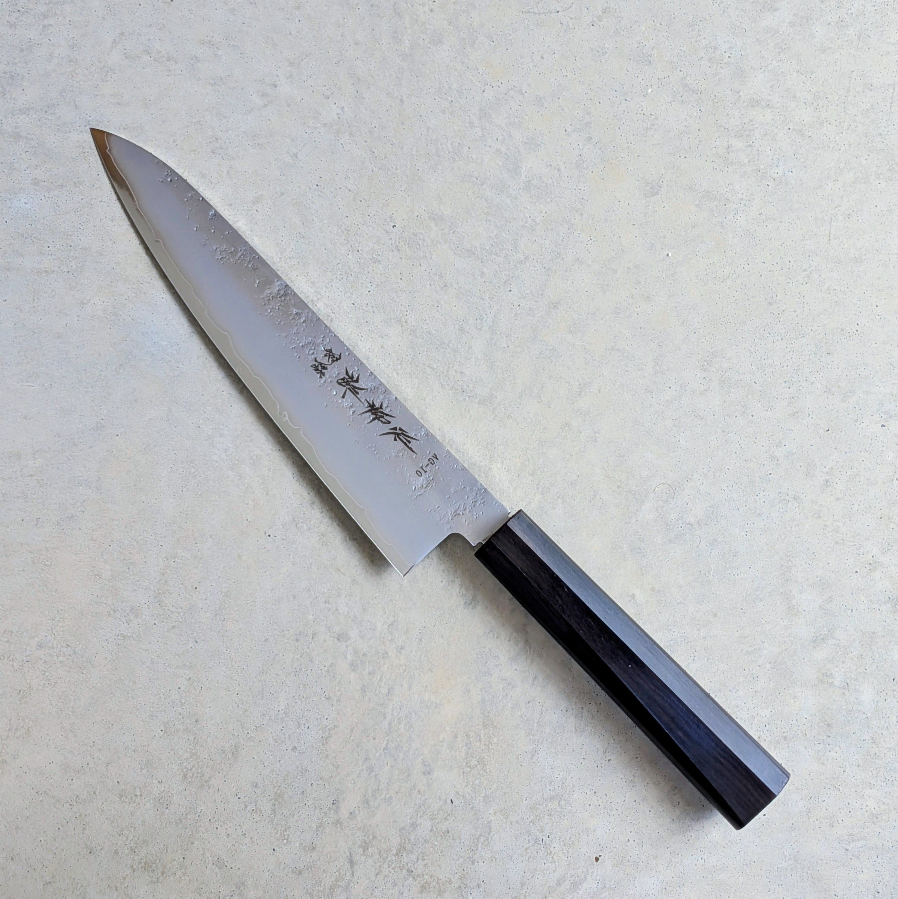 VG10 Nashiji Gyuto 210mm Ebony Handle