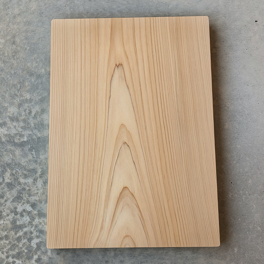 Shimanto Hinoki Cypress Cutting Board (350x250x30mm)