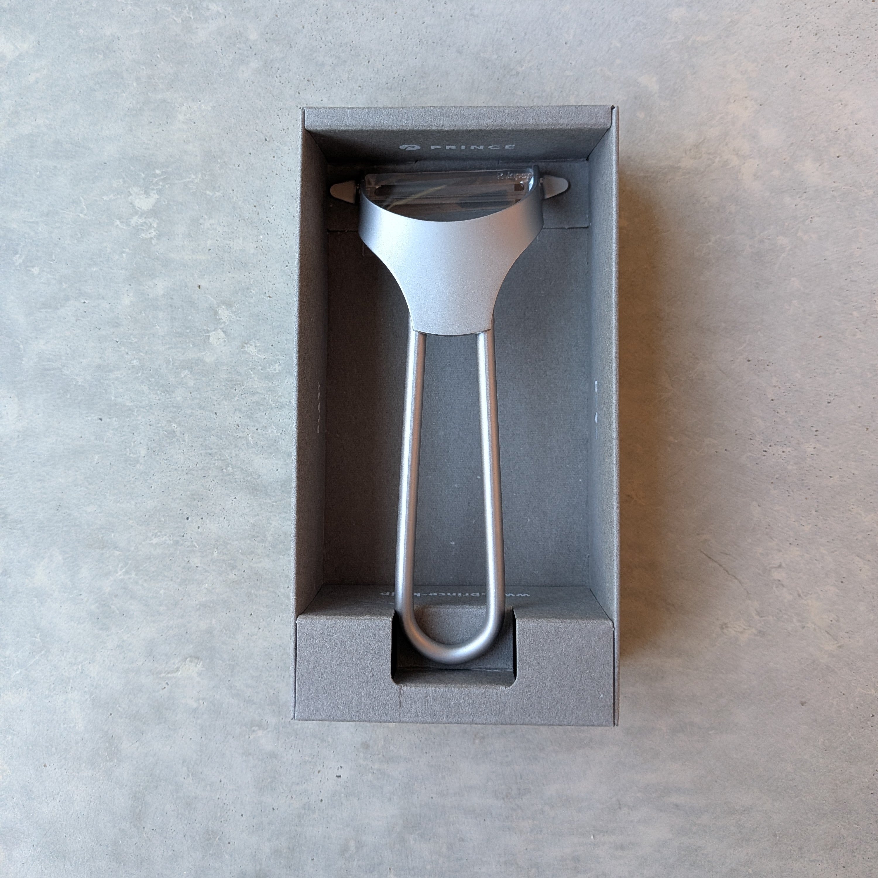 Stainless Steel Peeler Silver