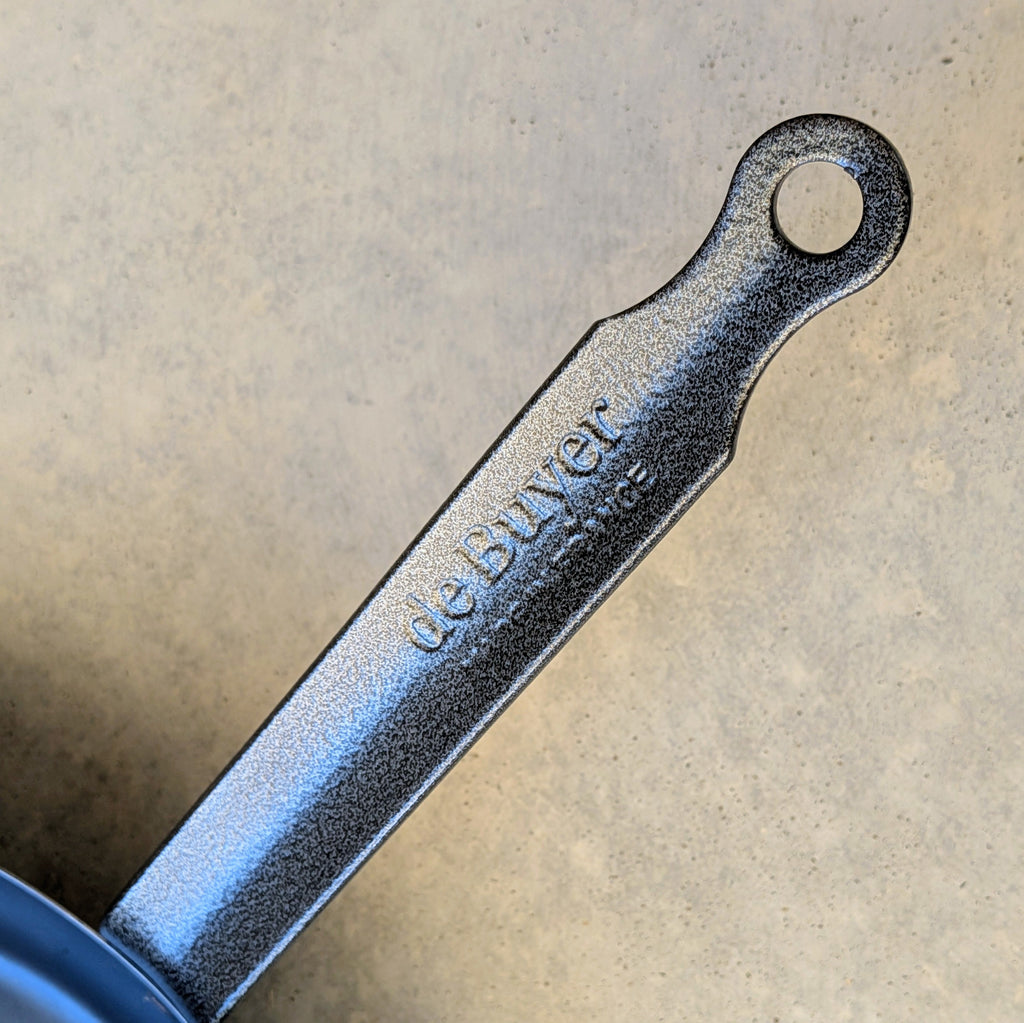 Blue Steel 24cm Round Lyonnaise Frying pan