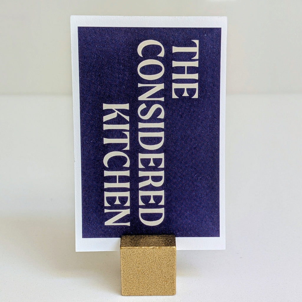 Brass Card Stand