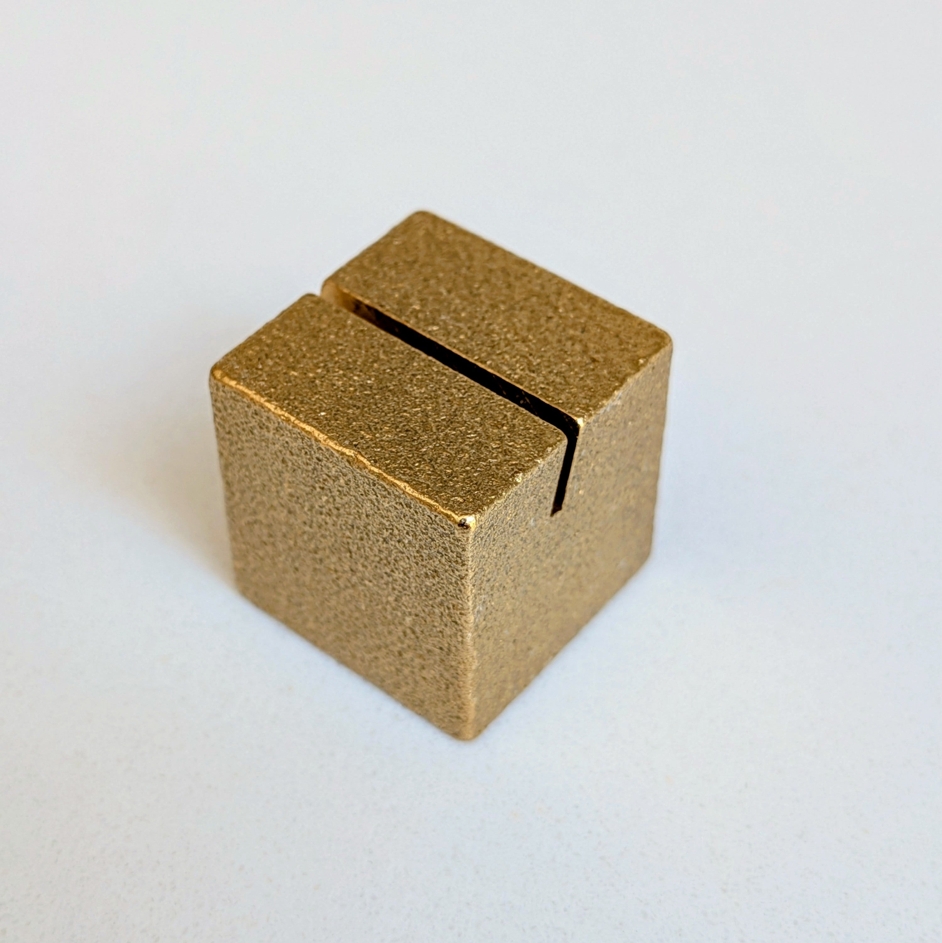 Brass Card Stand