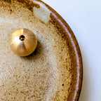 Brass Incense Holder Gold Finnish