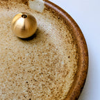 Brass Incense Holder Gold Finnish
