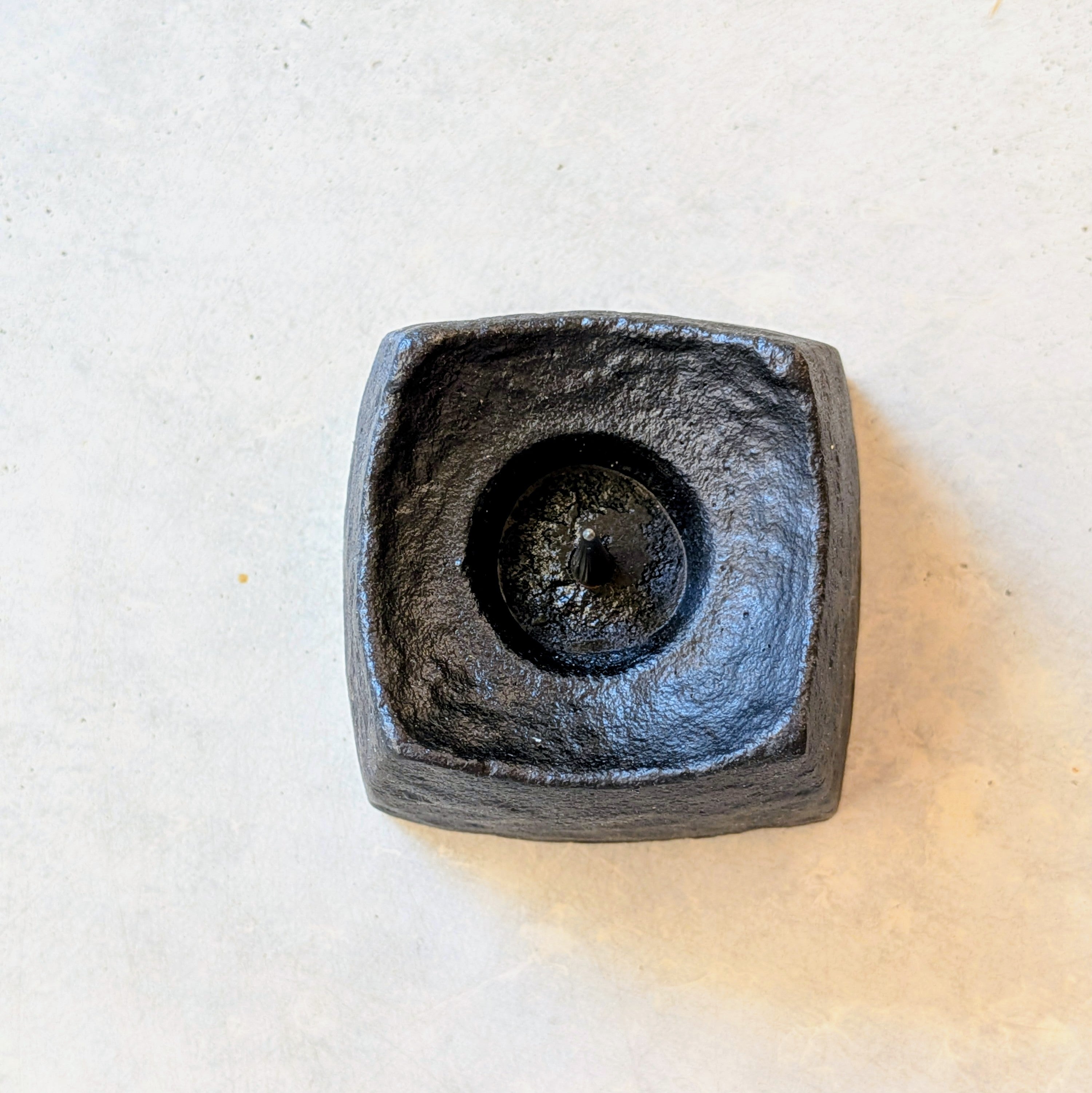 Iron Candle Holder Square
