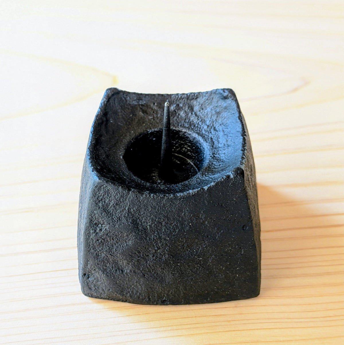 Iron Candle Holder Square